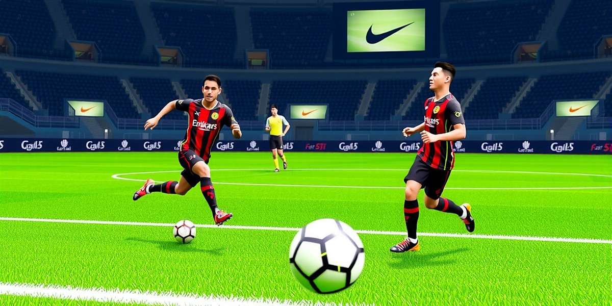 Gujarat Giants FIFA - Exciting Gameplay Action Gujarat Giants FIFA gameplay screenshot showing a match in an Indian stadium